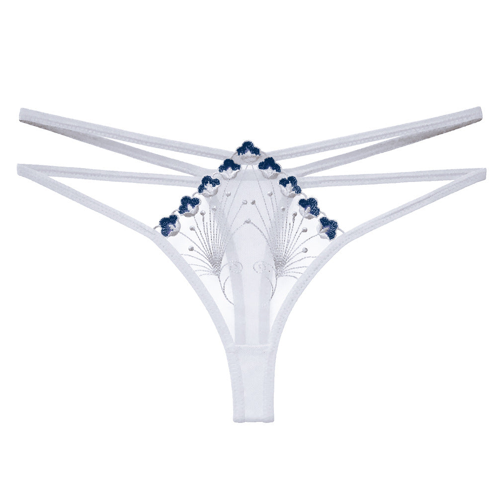 Hollow mesh breathable temptation sexy thong