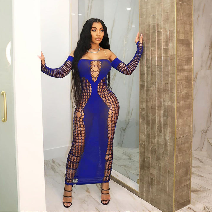 One-Shoulder Cutout Bodycon Dress