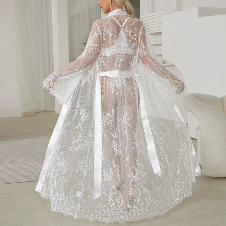 Sexy lace nightgown set