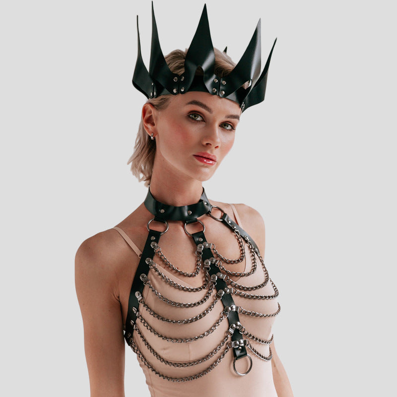 Body chain suit clothing