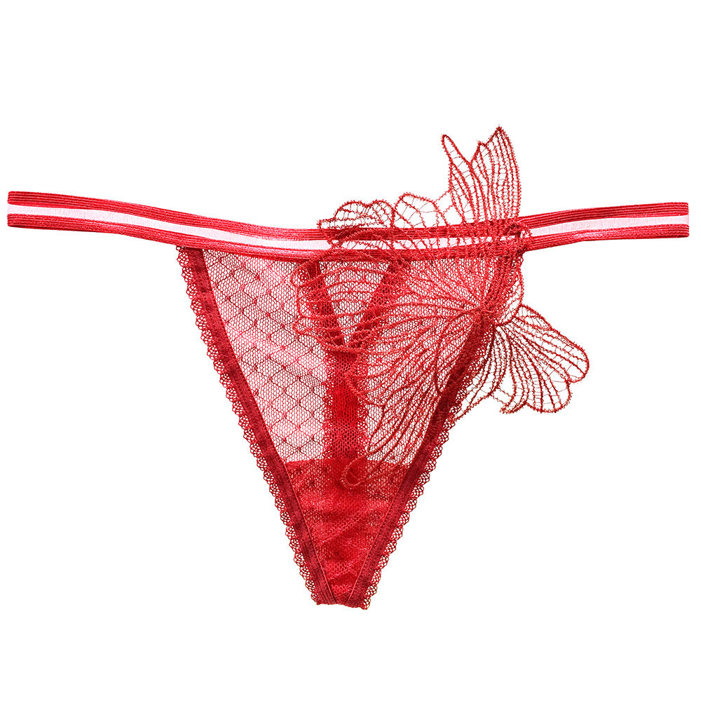 Breathable Thin Strap Temptation Low Rise Thong