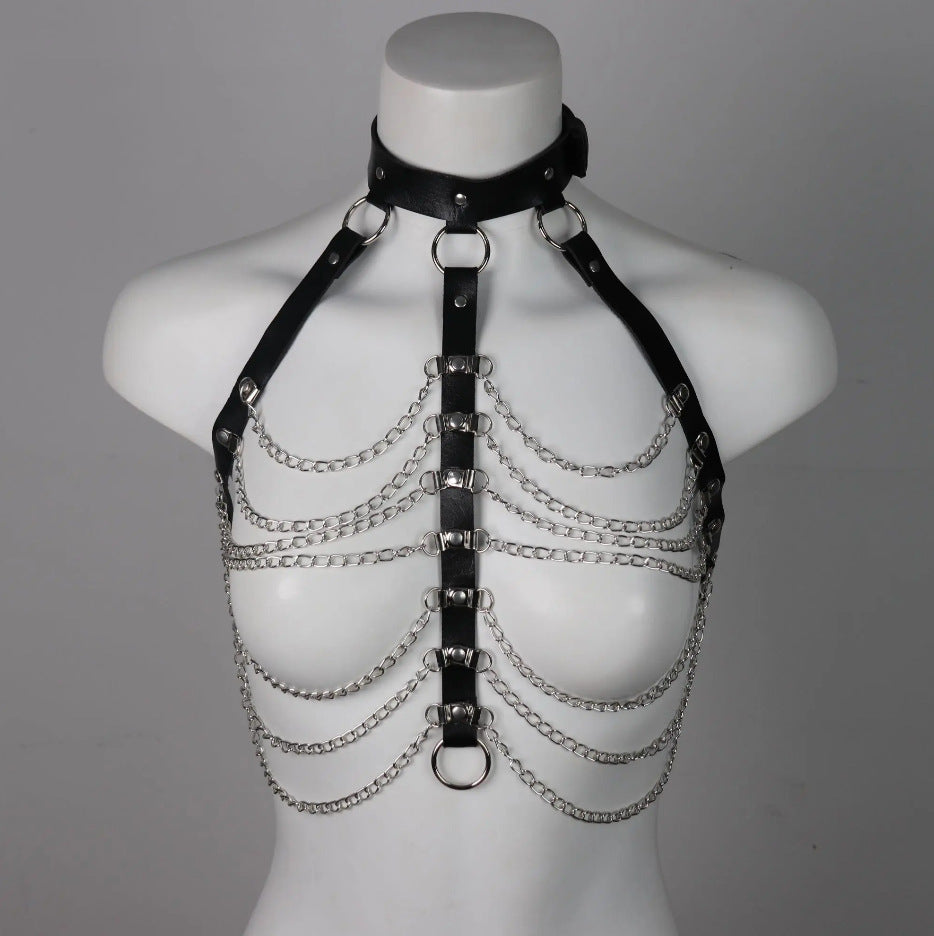 Body chain suit clothing