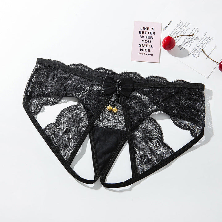 Sexy lace temptation no need to take off panties