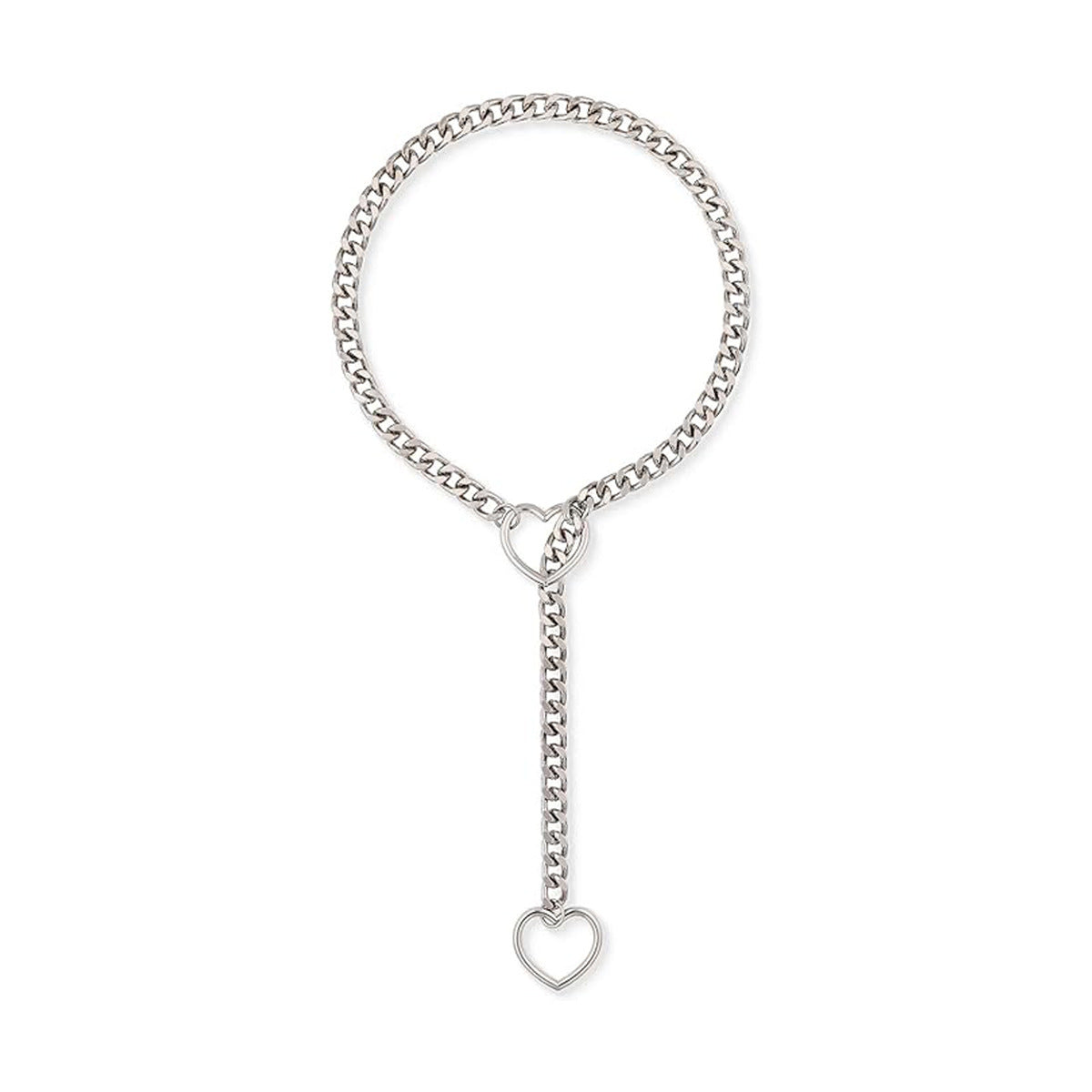 Lariat Heart Necklace