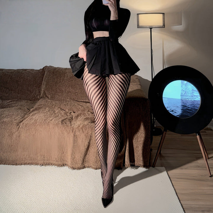 High elastic garter pantyhose