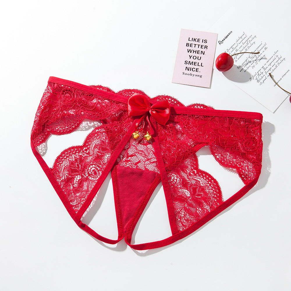 Sexy lace temptation no need to take off panties