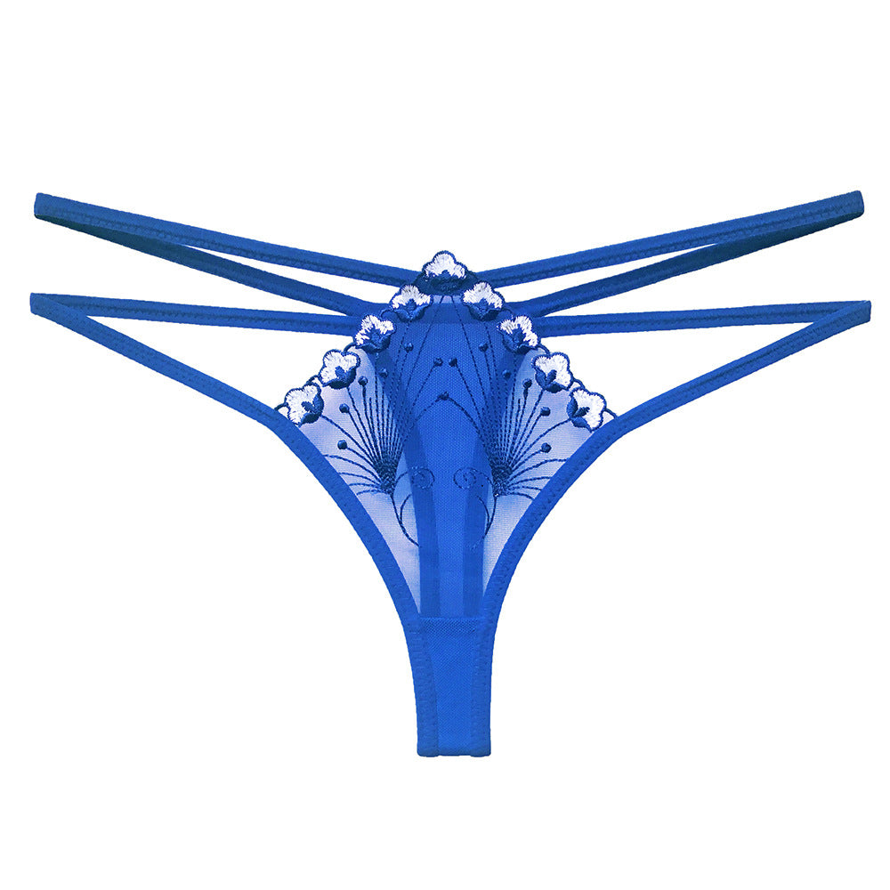 Hollow mesh breathable temptation sexy thong