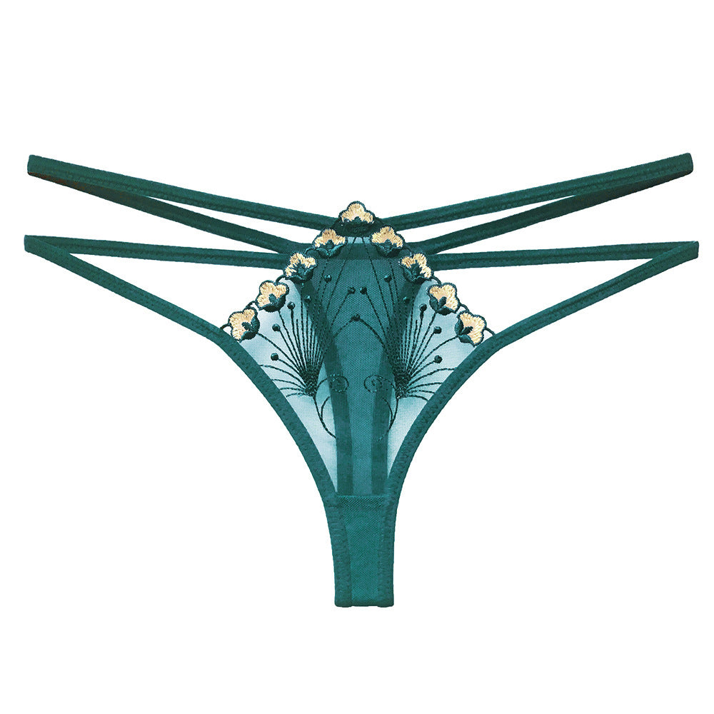 Hollow mesh breathable temptation sexy thong