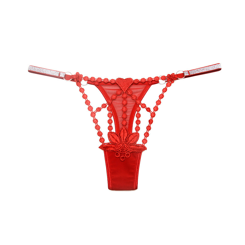 Sexy hollow perspective temptation princess thong
