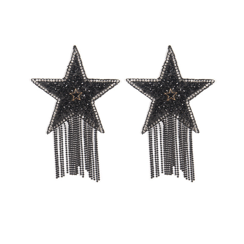 Five-pointed star chest sticker