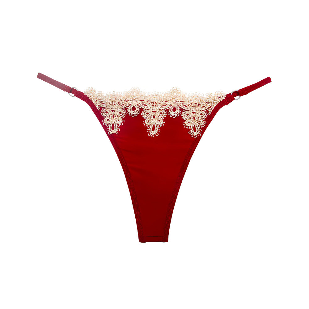 Japanese light luxury lace embroidery hot women's underwear