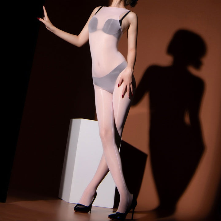 Seamless Glossy Stretch Bodysuit