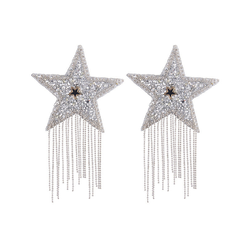 Five-pointed star chest sticker