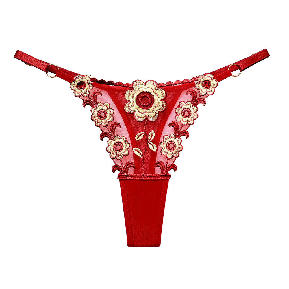 Slim Fit Adjustable Breathable Mesh Sexy Thong
