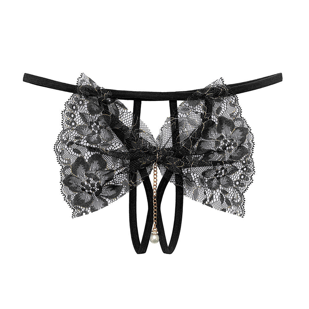 Tempting lace see-through sexy thong