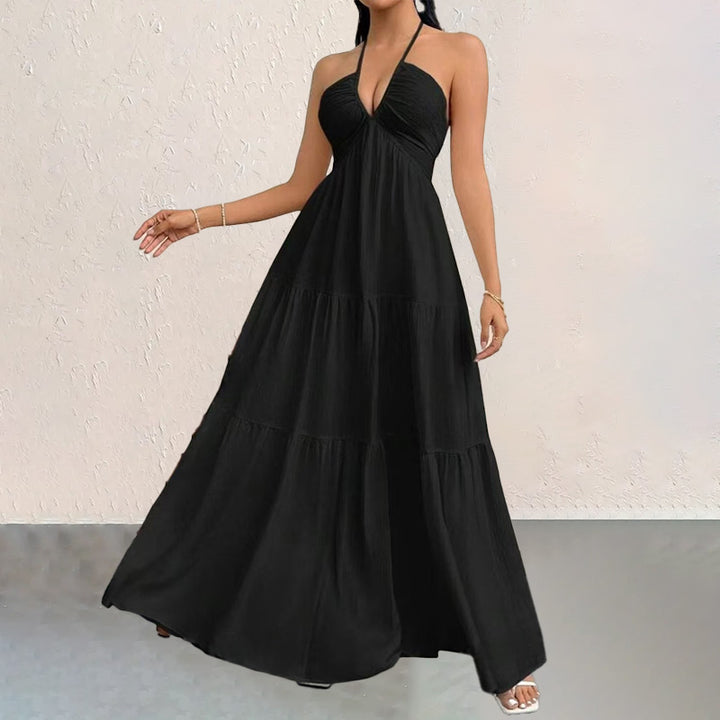 Boho Belted Maxi Dress