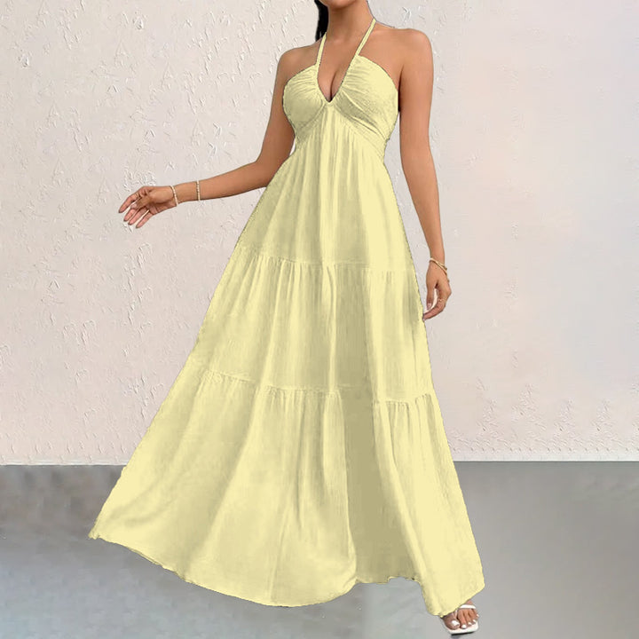 Boho Belted Maxi Dress