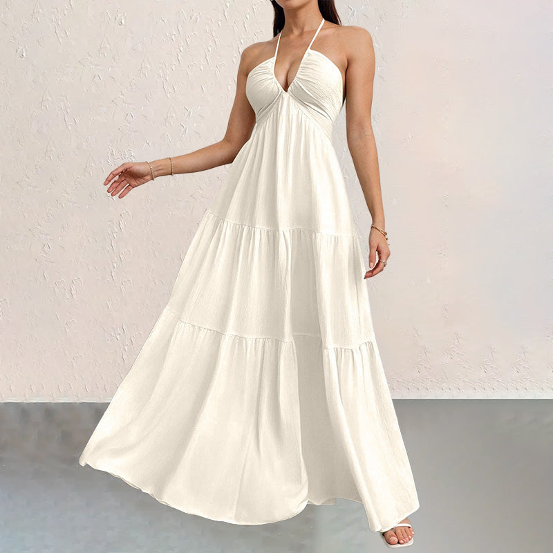 Boho Belted Maxi Dress
