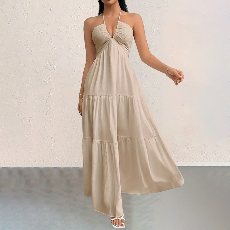 Boho Belted Maxi Dress