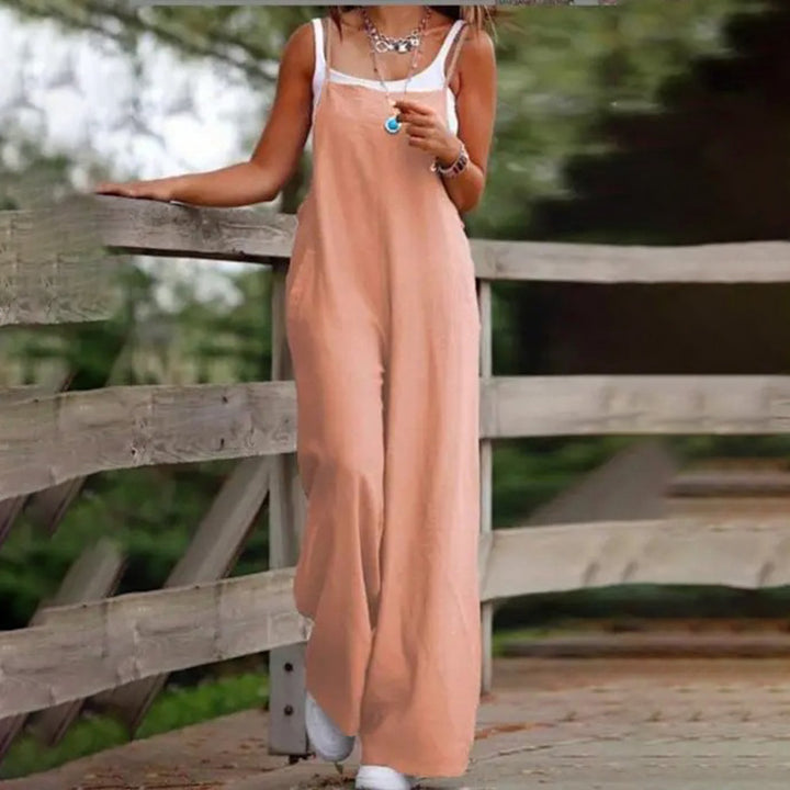 Relaxed Wide Leg Jumpsuit
