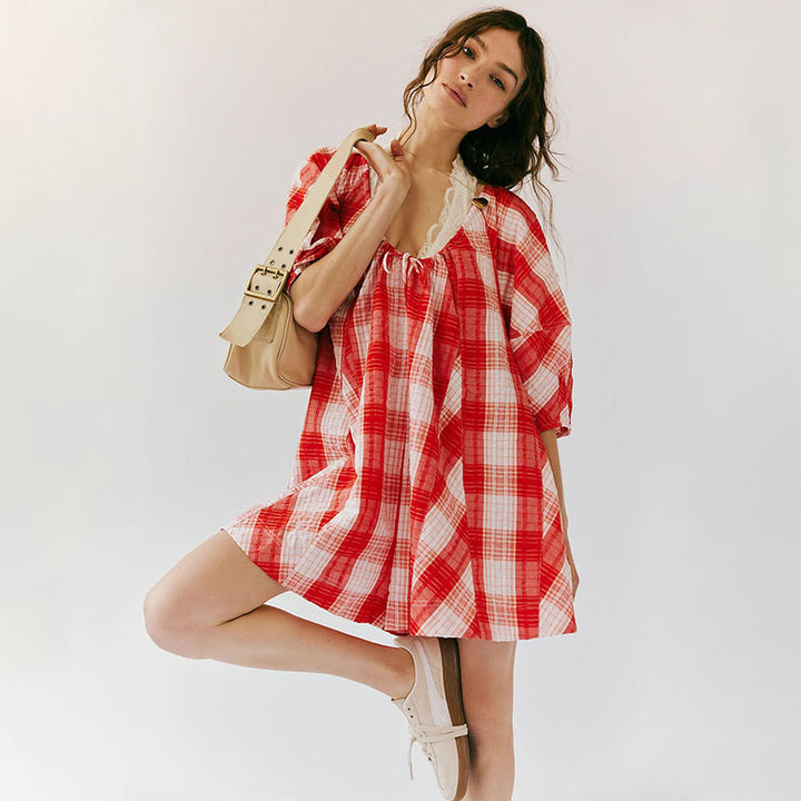 Striped Deep V Wide Leg Romper