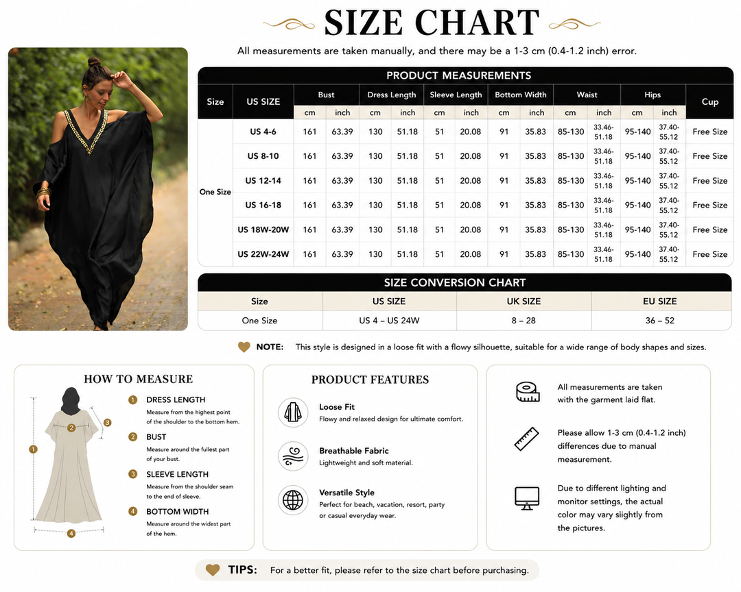 Embroidered Boho Beach Cover Up Maxi Dress