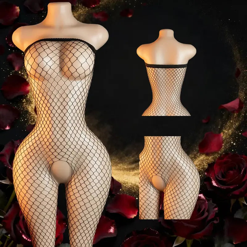 Sculpting Sheer Mesh Bodysuit