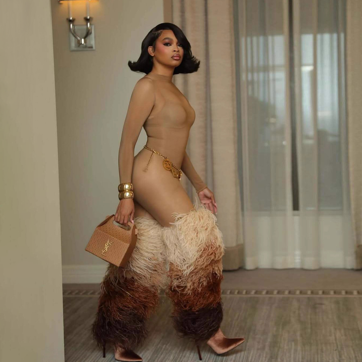 Women’s Glossy Sheer Bodysuit