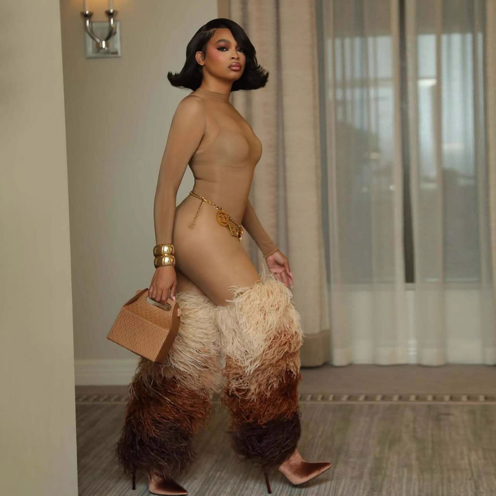 Glossy Sheer Seamless Bodystocking Catsuit