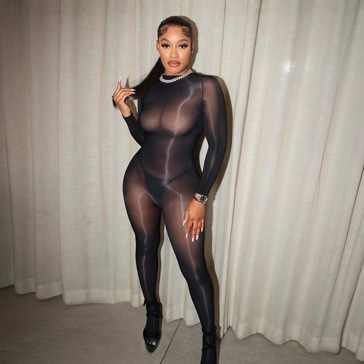 Women’s Glossy Sheer Bodysuit