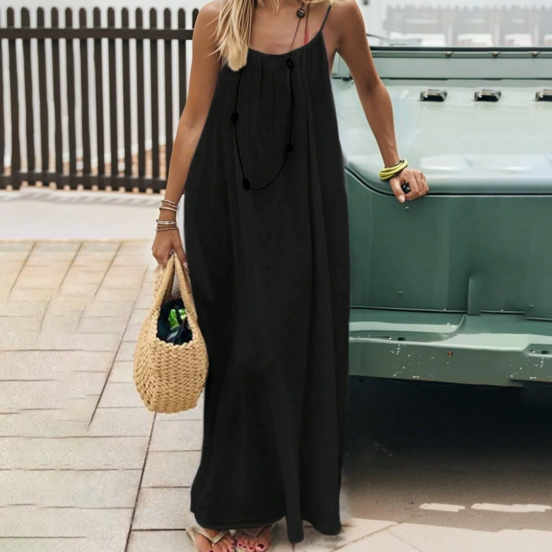 Backless Spaghetti Strap Lounge Dress