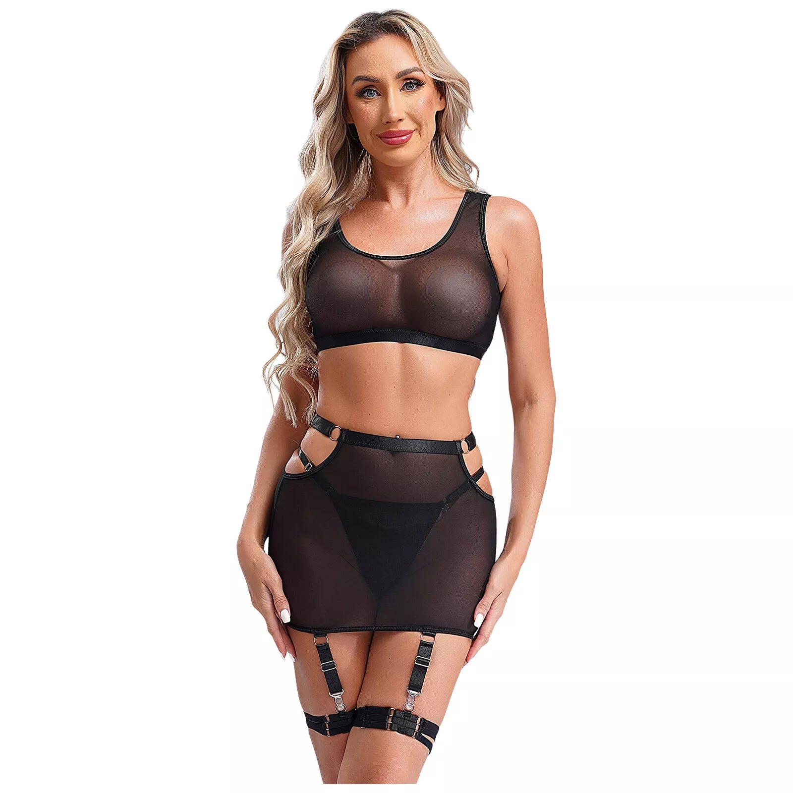 4-Piece Cutout Club Suit